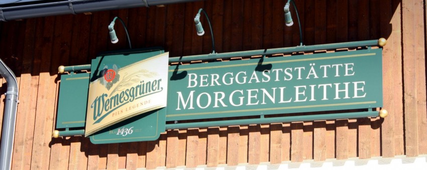 Die Berggaststätte Morgenleithe ist am 16. AUGUST 2023  GESCHLOSSEN.